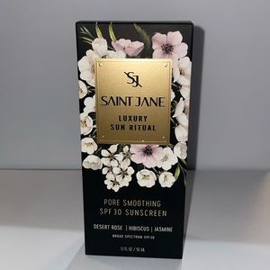 Saint Jane Luxury Sun Ritual. Pore Smoothing SPF 30 sunscreen.